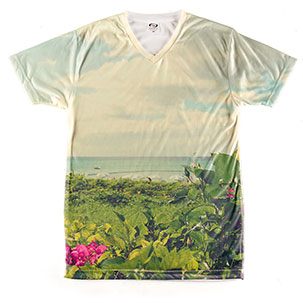 All-Over Printed Men's V-Neck